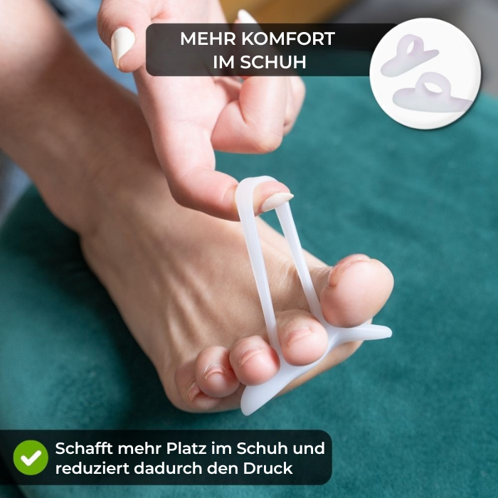 Supporx™ Hammerzehen Polster – Zur Entlastung und sanften Korrektur der Zehenstellung