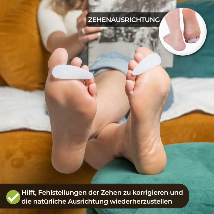Supporx™ Hammerzehen Polster – Zur Entlastung und sanften Korrektur der Zehenstellung