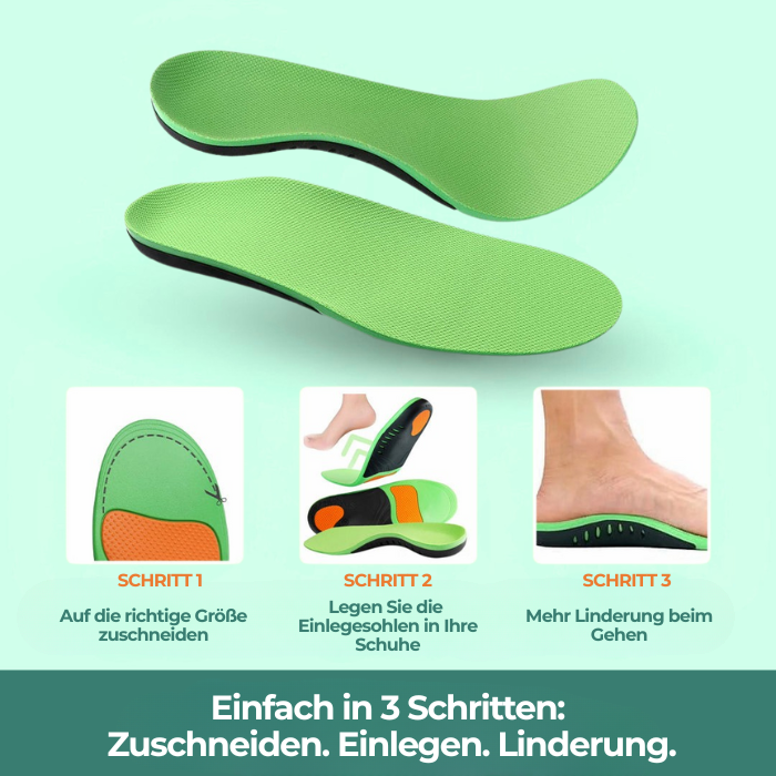 Supporx™ Orthopädische Einlegesohlen – Für spürbare Entlastung und optimale Dämpfung